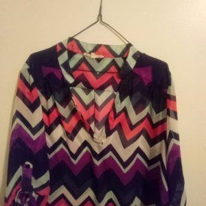 Bongo sheer blouse